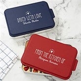 Made With Love Personalized Cake Pan with Lid - 32061