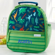 Dinosaurs Lunch Bag for Boys Fir Green