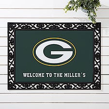 NFL Green Bay Packers Personalized Doormats - 33677