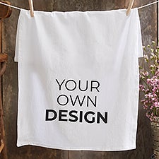 Design Your Own Personalized Flour Sack Towels - 33754