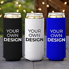 Design Your Own Personalized Slim Can Coolers - 33913