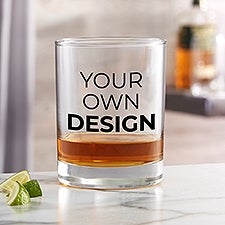 Design Your Own Personalized Whiskey Glass  - 33915