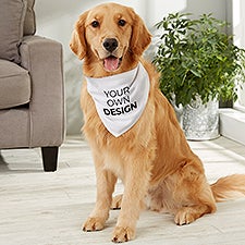 Design Your Own Personalized Large Dog Bandana  - 33989