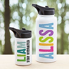 Personalized Kids' Water Bottles, Cups & More