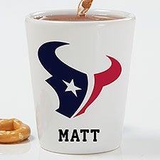 NFL Houston Texans Personalized Shot Glass  - 34445