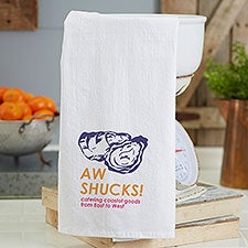 Personalized Logo Flour Sack Towel - 34966