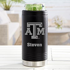 NCAA Texas AM Aggies Personalized Insulated Skinny Can Holder  - 36066