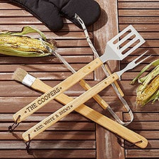 YourSurprise Personalized BBQ Tongs