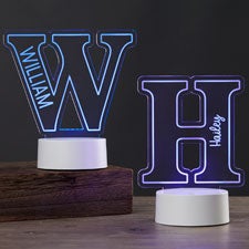 Personalized LED Sign for Kids - Initial & Name - 36155