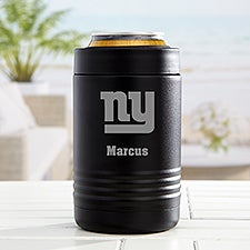 NFL New York Giants Personalized Stainless Insulated Beer Can Holder - 36309