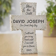 Loving Child Memorial Personalized Table Top Cross  - 38026