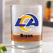 NFL Los Angeles Rams Printed Whiskey Glasses - 38357