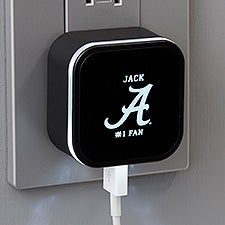 NCAA Alabama Crimson Tide Personalized LED Triple Port USB  - 38861