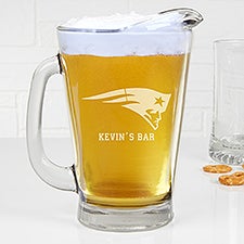 NFL New England Patriots Personalized Beer Pitcher  - 39640