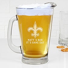 NFL New Orleans Saints Personalized Beer Pitcher  - 39643