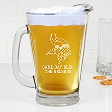 NFL Minnesota Vikings Personalized Beer Pitcher  - 39644