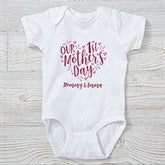 Our First Mother's Day Personalized Baby Clothing  - 40013