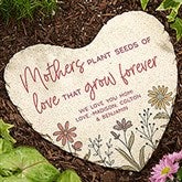 Love Blooms Here Personalized Garden Stone  - 40025