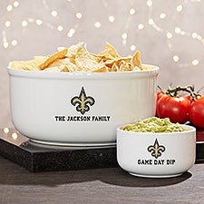 NFL New Orleans Saints Personalized Bowls  - 40338