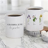 Personalized Coffee Mug - Birth Month Flower - 40624