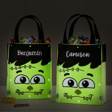 Personalized Trick Or Treat Bags in Boo Buddies