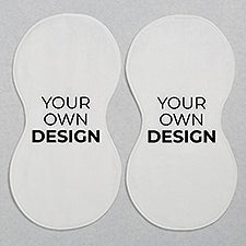 Design Your Own Personalized Burp Cloths - Set of 2 - 41345