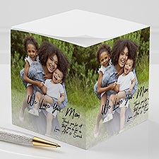 Photo Expression For Her Custom Paper Photo Note Cube - 41411