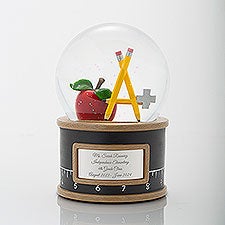 Engraved Teacher Snow Globe - 41835