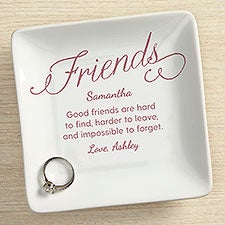 Friends Forever Personalized Ring Dish - 42965