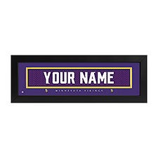 Minnesota Vikings NFL Personalized Name Jersey Print - 43617D