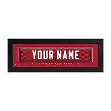 Tampa Bay Buccaneers NFL Personalized Name Jersey Print - 43619D