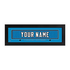 Carolina Panthers NFL Personalized Name Jersey Print - 43626D