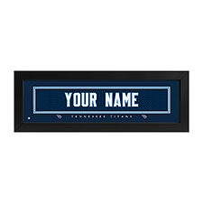Tennessee Titans NFL Personalized Name Jersey Print - 43637D