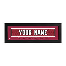 Arizona Cardinals NFL Personalized Name Jersey Print - 43638D