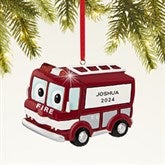 Firetruck Personalized Ornament  - 43951