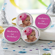 Party Photo Personalized Candy Stickers - 44474