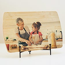 Personalized Photo Wood Cutting Board - 44630