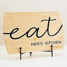 Yum Personalized Wood Cutting Board - 44640