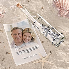 To My Husband Personalized Letter In A Bottle  - 44819