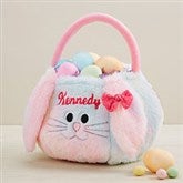 Rainbow Bunny Embroidered Easter Treat Bag - 45034