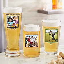 Picture Perfect Personalized Beer Glass Collection - 45102
