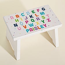 ABCs Personalized Kids Step Stool - 45270