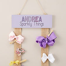 Ombre Name Personalized Bow Holder - 45558