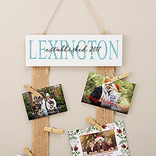 Family Name Personalized Photo Holder - 45561