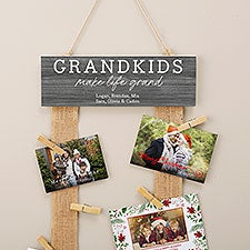 Life Is Grand Personalized Photo Holder - 45563