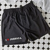 Custom Personalized Boxer Shorts - Lovin' It Design - 4567