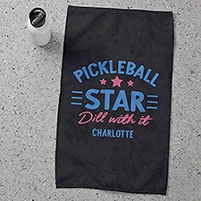 Pickleball Personalized Athletic Towel  - 46287