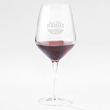 Personalized Logo Luigi Bormioli Atelier Red Wine Glass - 46290