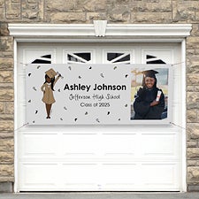 Graduation Girl philoSophies Personalized Graduation Banner  - 46744