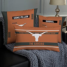 NCAA Texas Longhorns Classic Personalized Throw Pillow - 47370